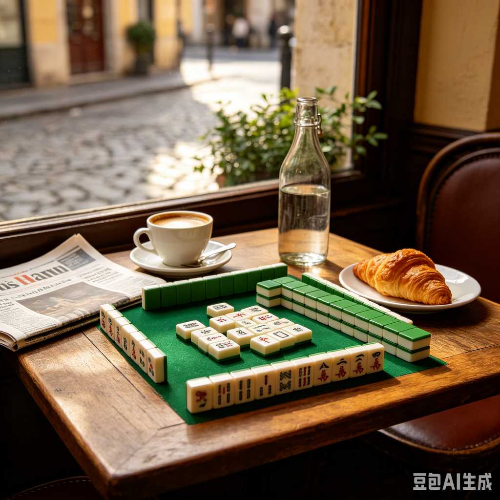 muted color mahjong set