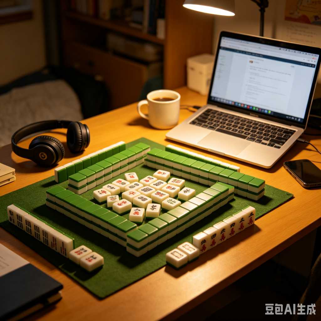 colorful mahjong score chips