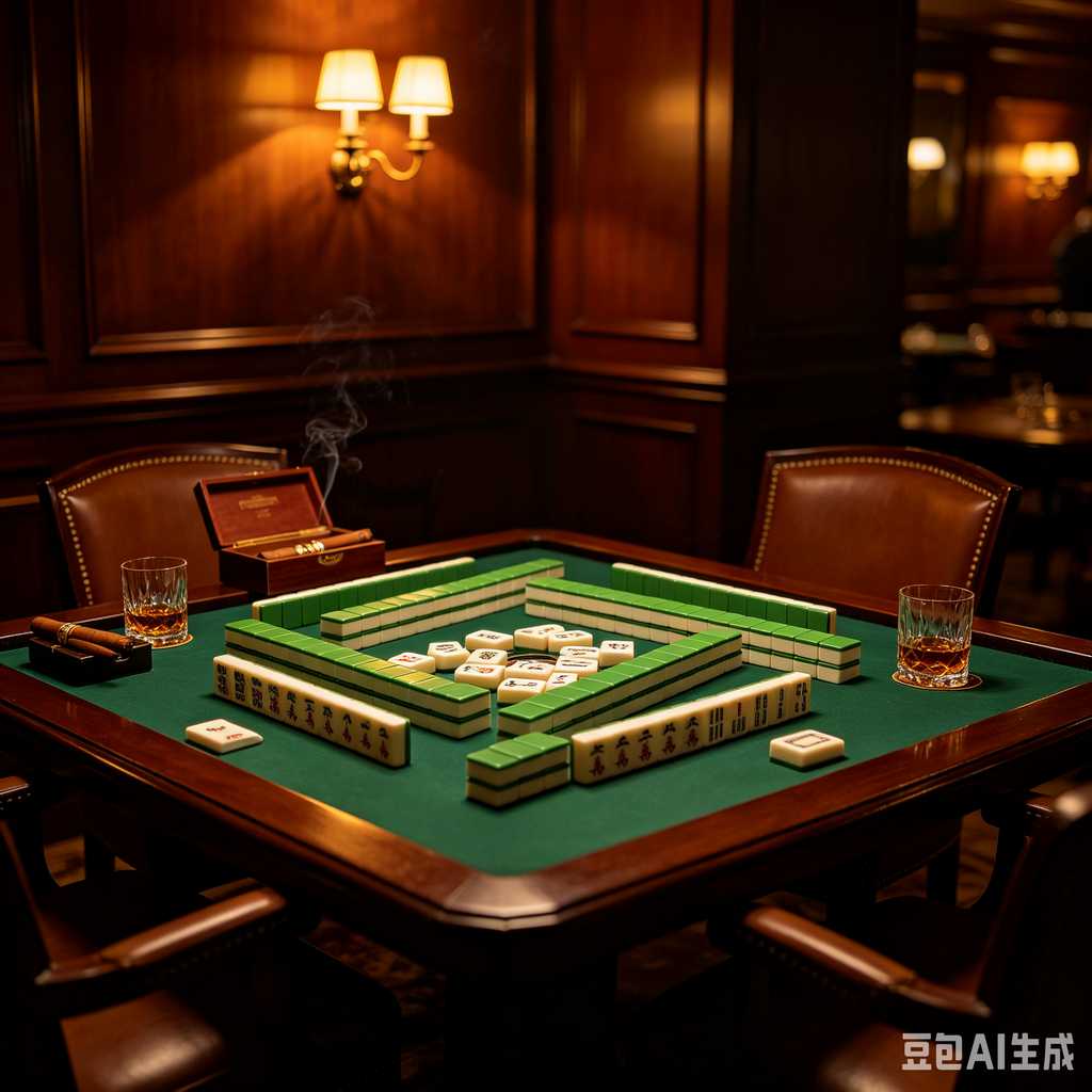 glossy mahjong tiles