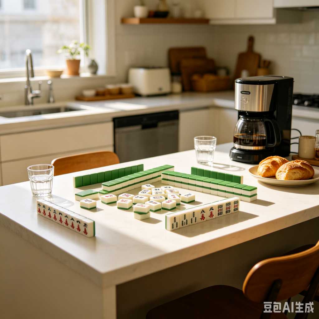 classic oriental board game mahjong