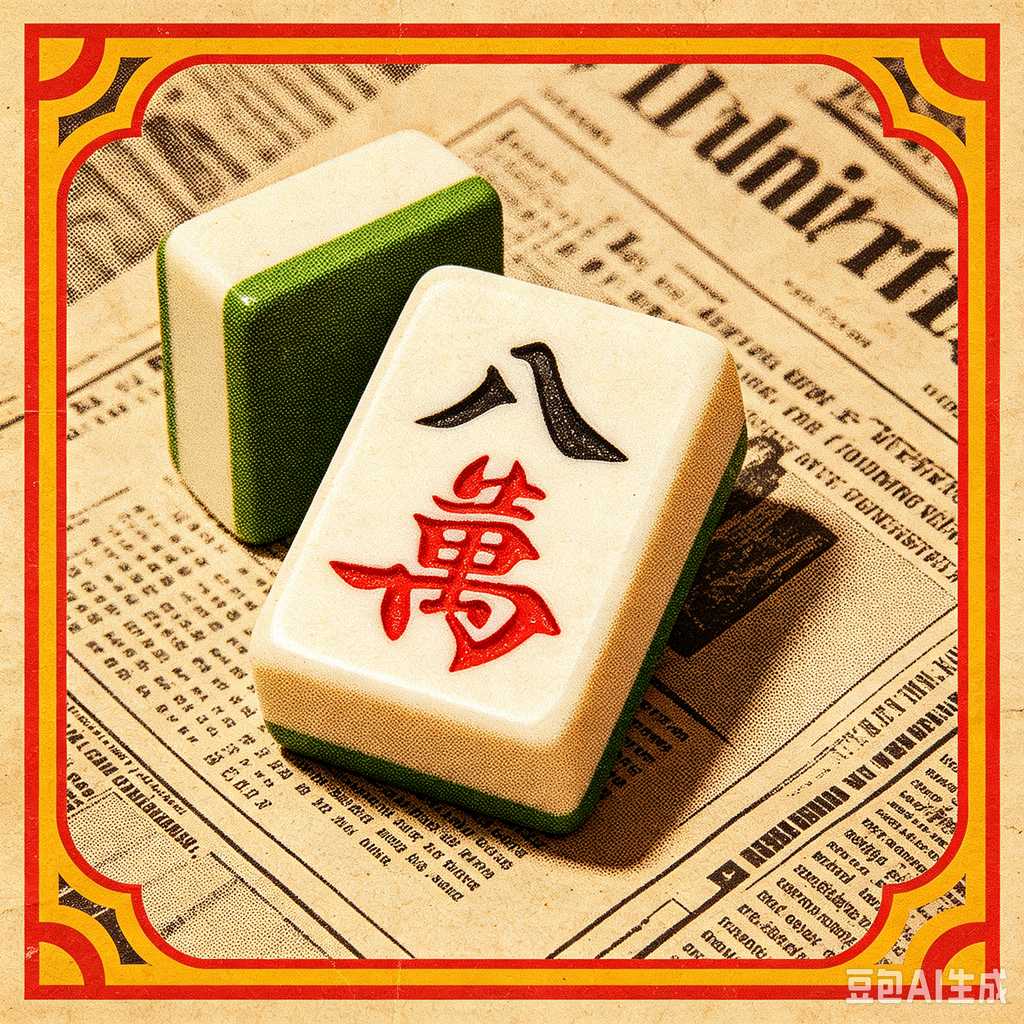 custom cartoon mahjong set