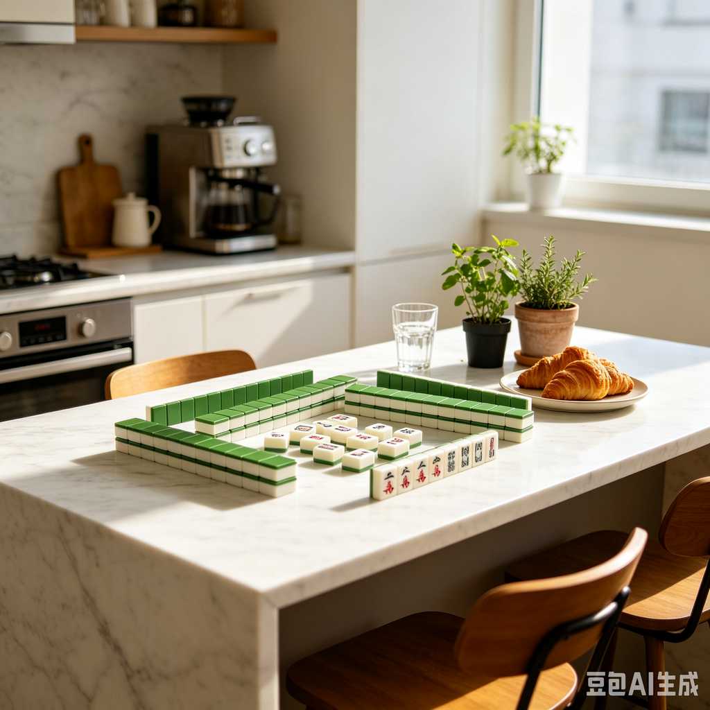hand crafted mahjong set