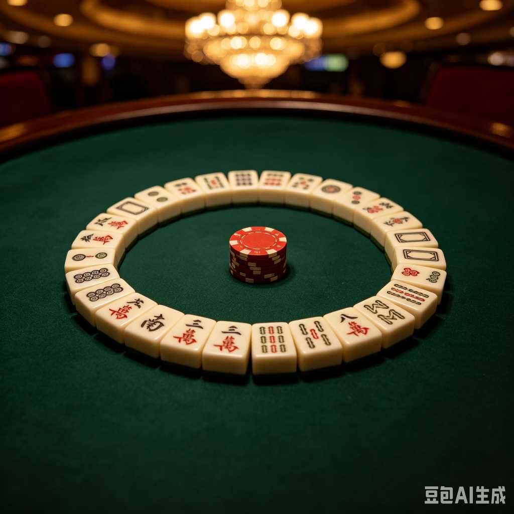 ornamental mahjong tiles