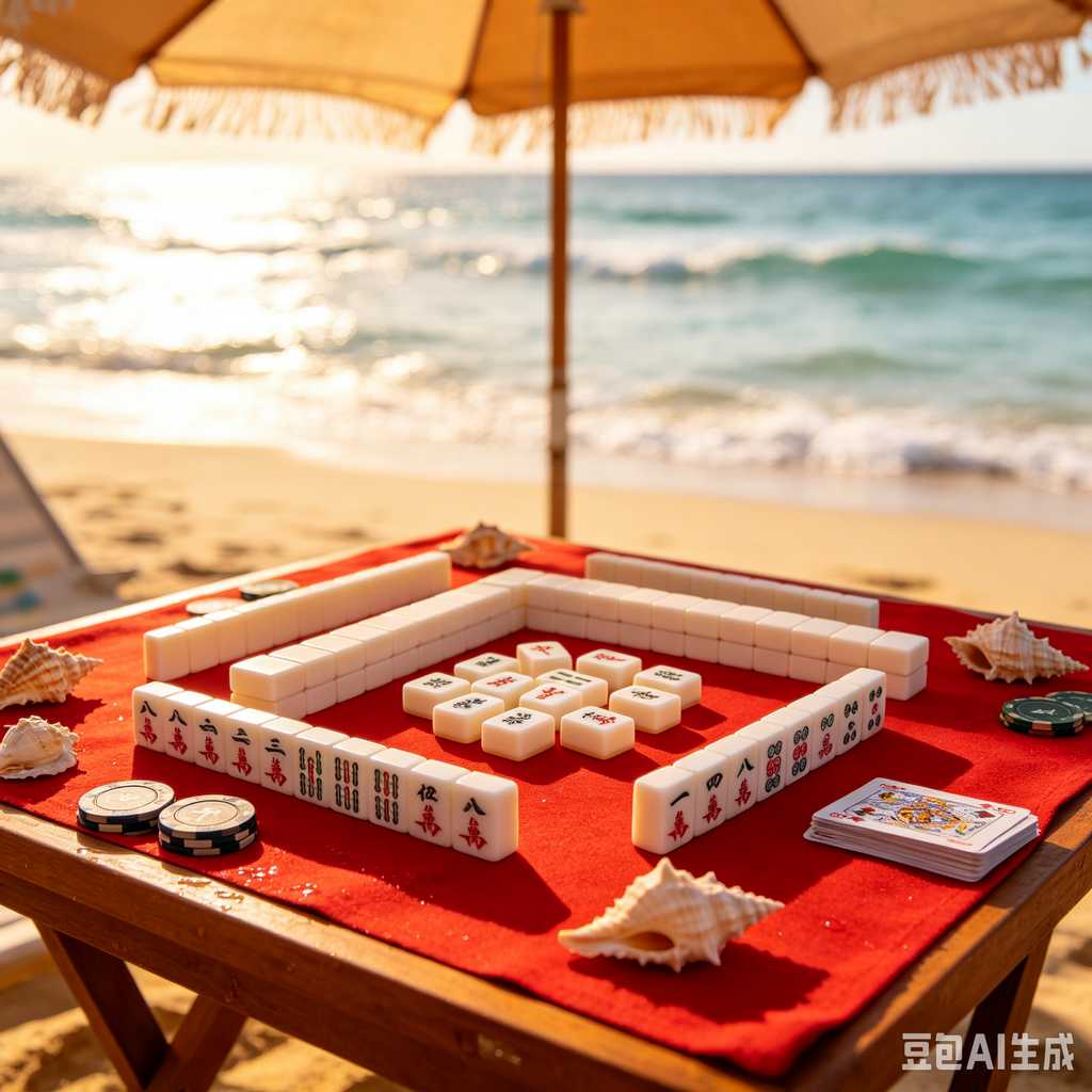 super portable mahjong game set