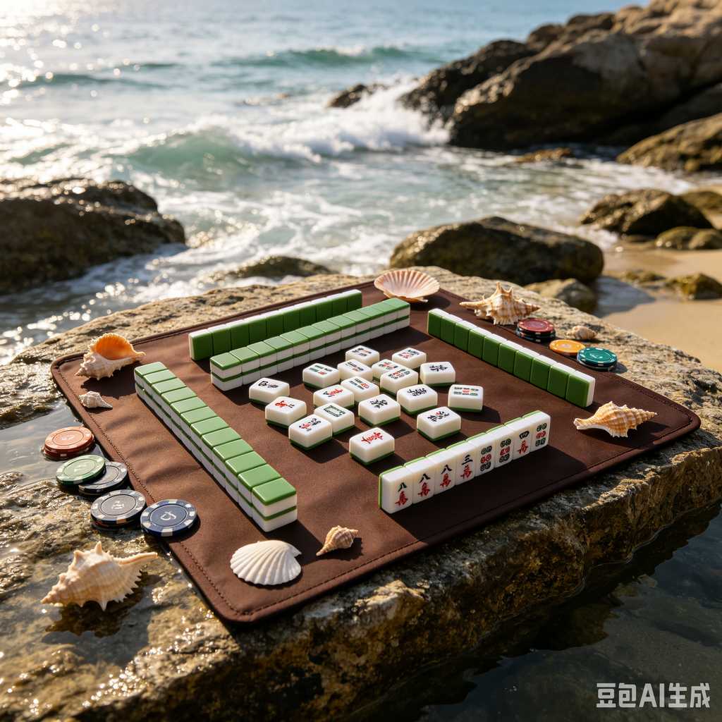 mini pocket mahjong travel set